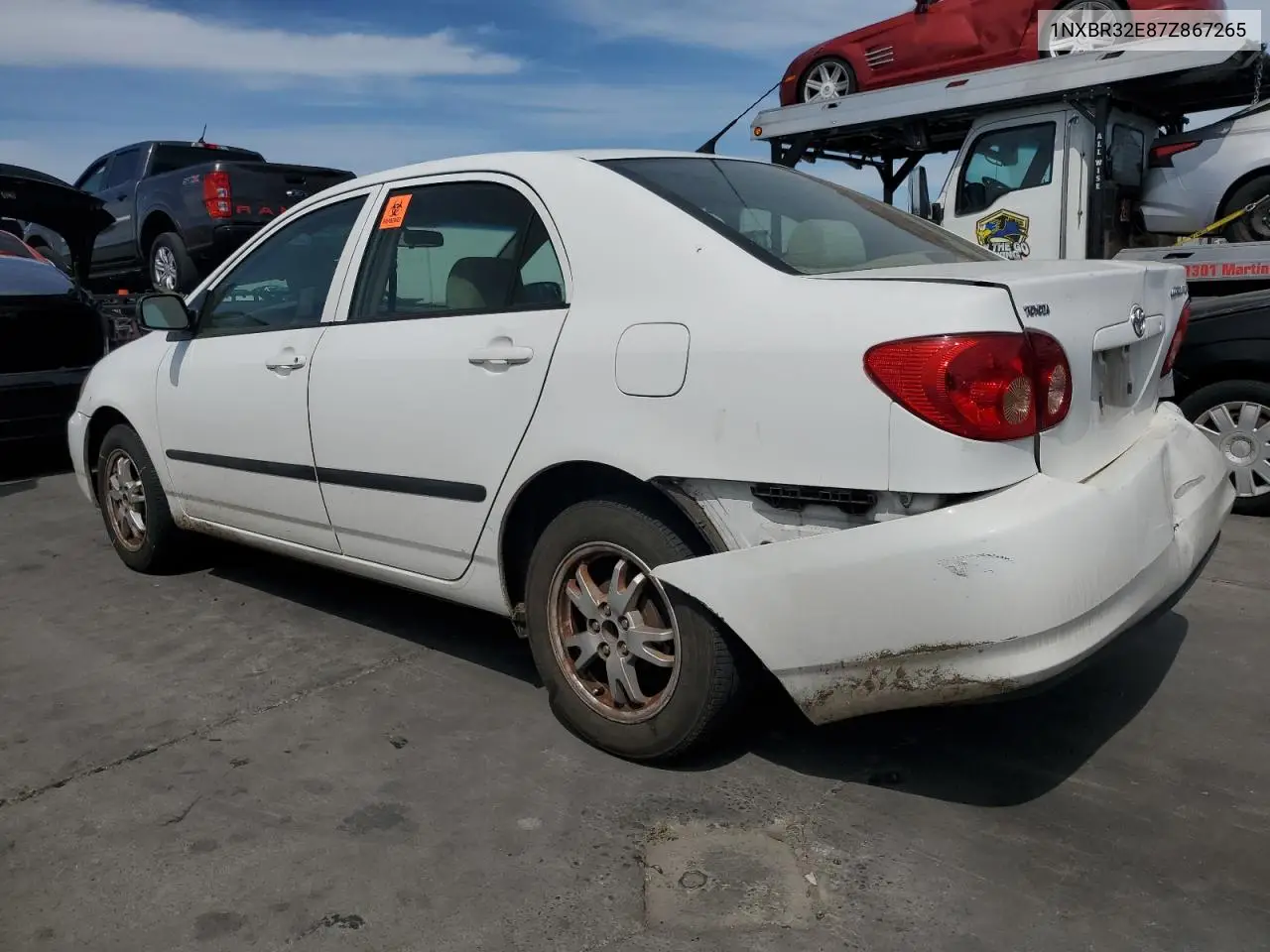 2007 Toyota Corolla Ce VIN: 1NXBR32E87Z867265 Lot: 56915395