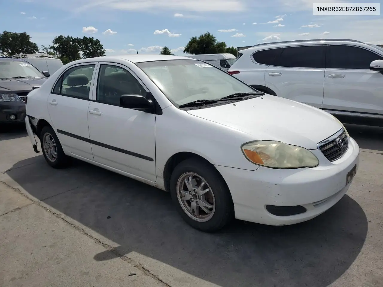 2007 Toyota Corolla Ce VIN: 1NXBR32E87Z867265 Lot: 56915395