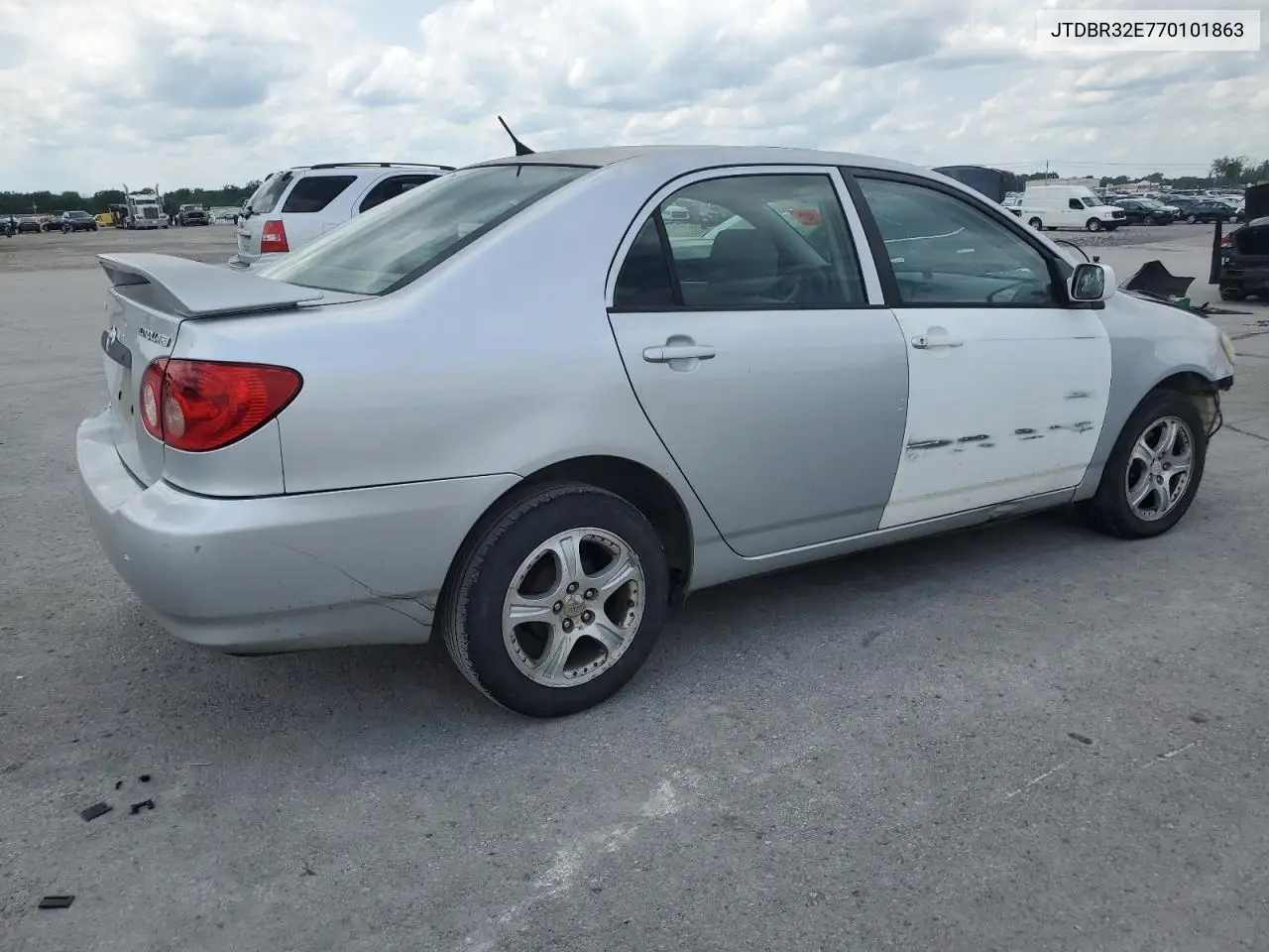 2007 Toyota Corolla Ce VIN: JTDBR32E770101863 Lot: 56990185
