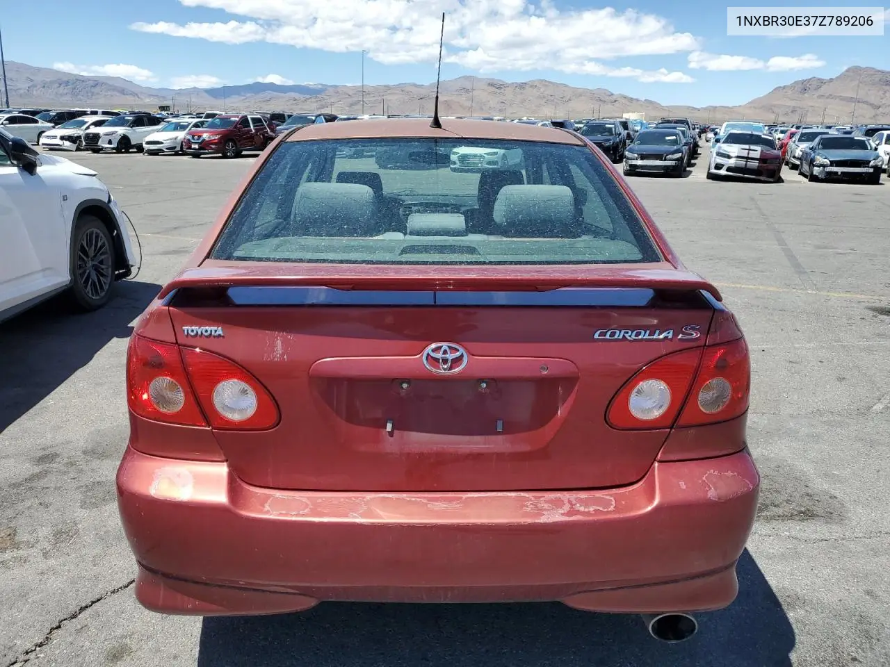 2007 Toyota Corolla Ce VIN: 1NXBR30E37Z789206 Lot: 57170435