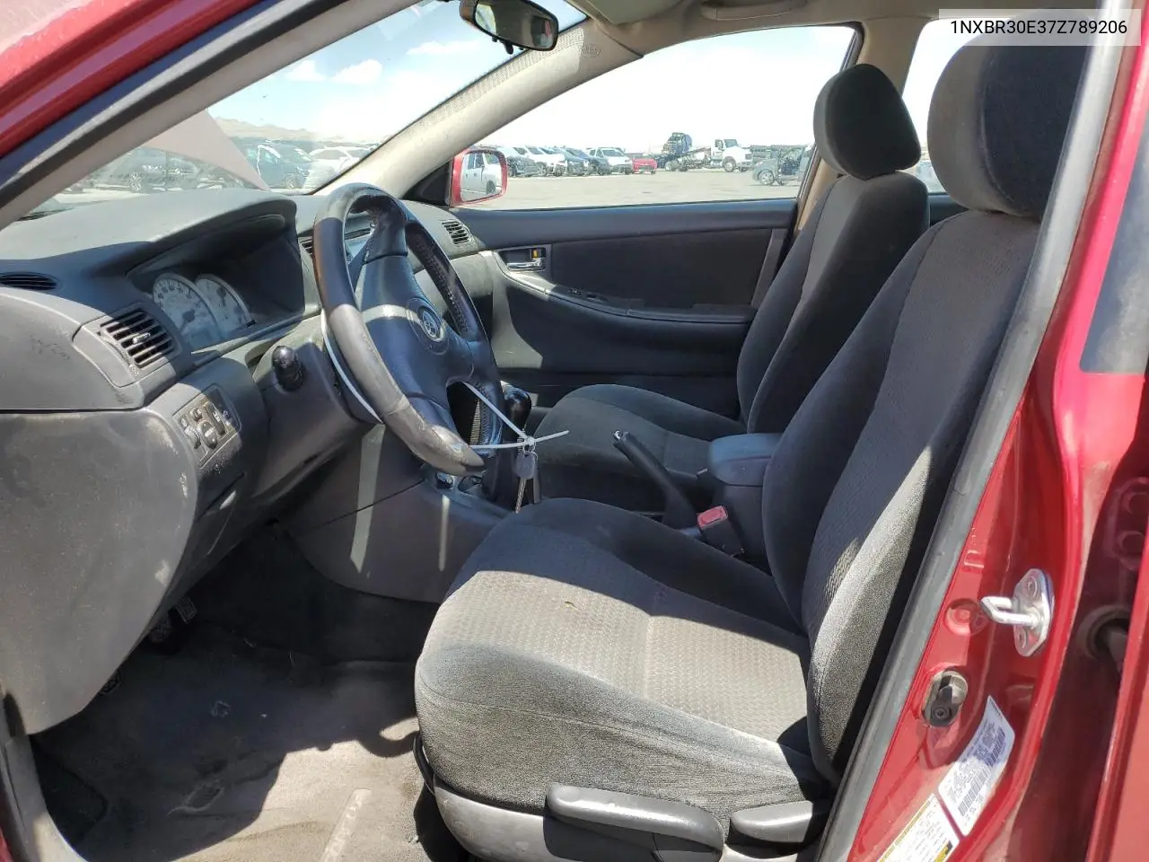 2007 Toyota Corolla Ce VIN: 1NXBR30E37Z789206 Lot: 57170435