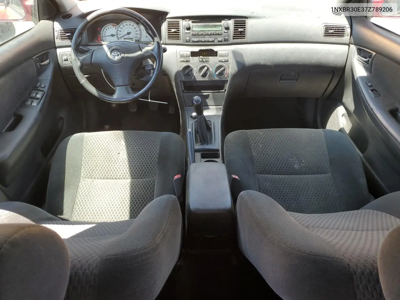 2007 Toyota Corolla Ce VIN: 1NXBR30E37Z789206 Lot: 57170435
