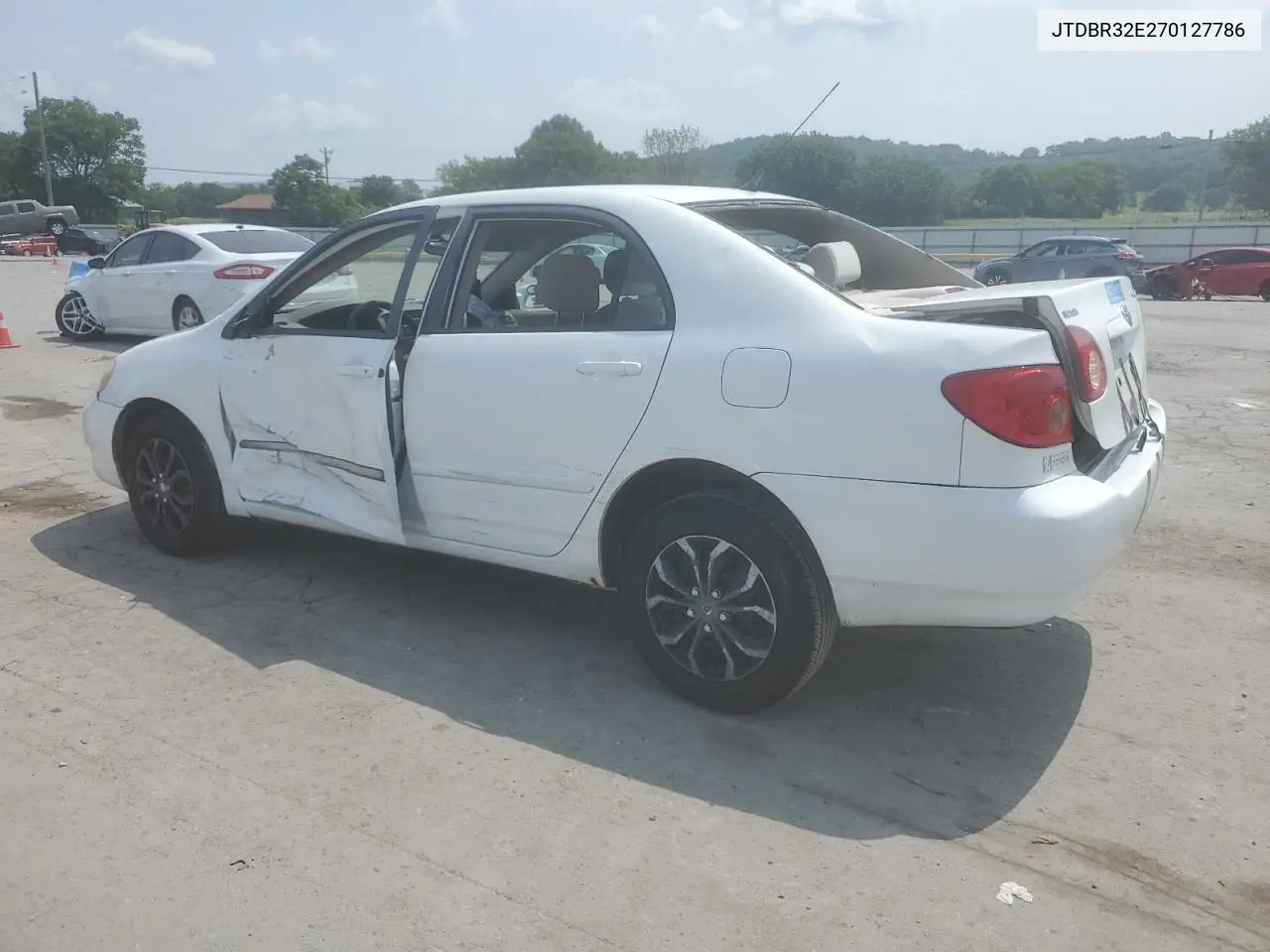 2007 Toyota Corolla Ce VIN: JTDBR32E270127786 Lot: 60610215