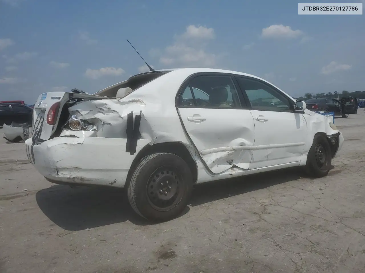 2007 Toyota Corolla Ce VIN: JTDBR32E270127786 Lot: 60610215