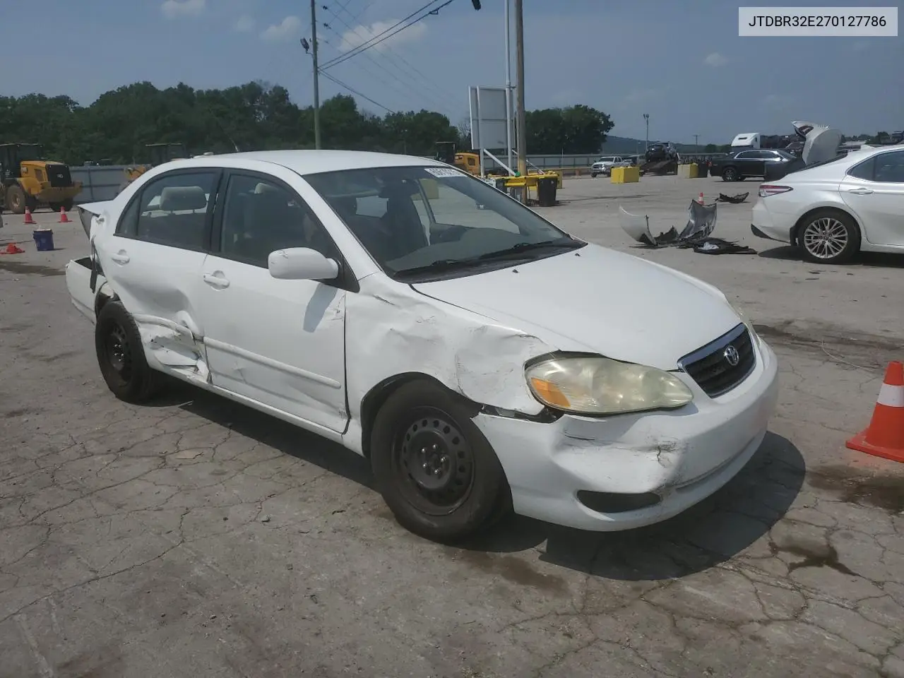 2007 Toyota Corolla Ce VIN: JTDBR32E270127786 Lot: 60610215