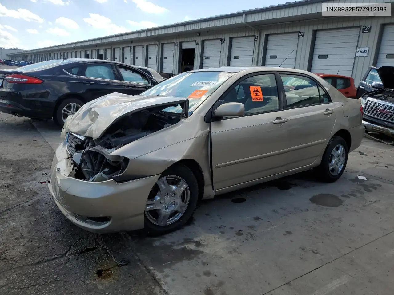 2007 Toyota Corolla Ce VIN: 1NXBR32E57Z912193 Lot: 63095945