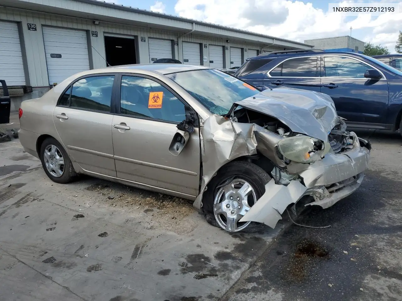 2007 Toyota Corolla Ce VIN: 1NXBR32E57Z912193 Lot: 63095945