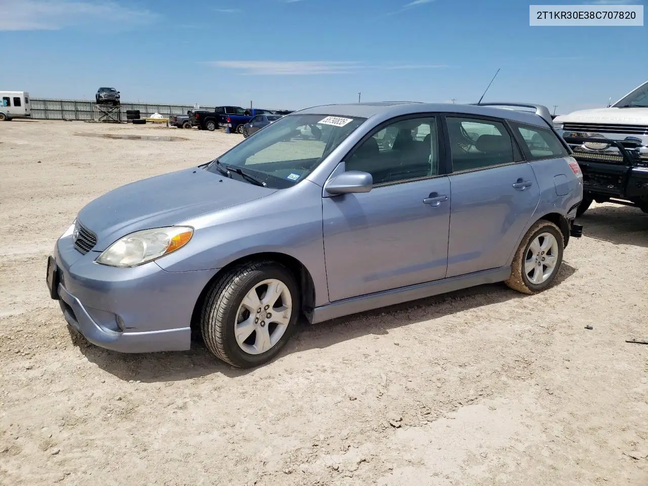 2008 Toyota Corolla Matrix Xr VIN: 2T1KR30E38C707820 Lot: 55790835