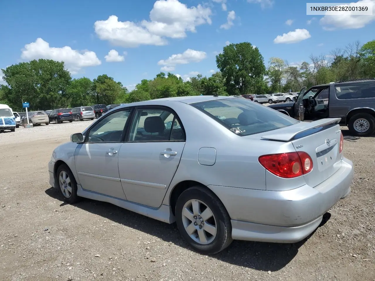 2008 Toyota Corolla Ce VIN: 1NXBR30E28Z001369 Lot: 57072815