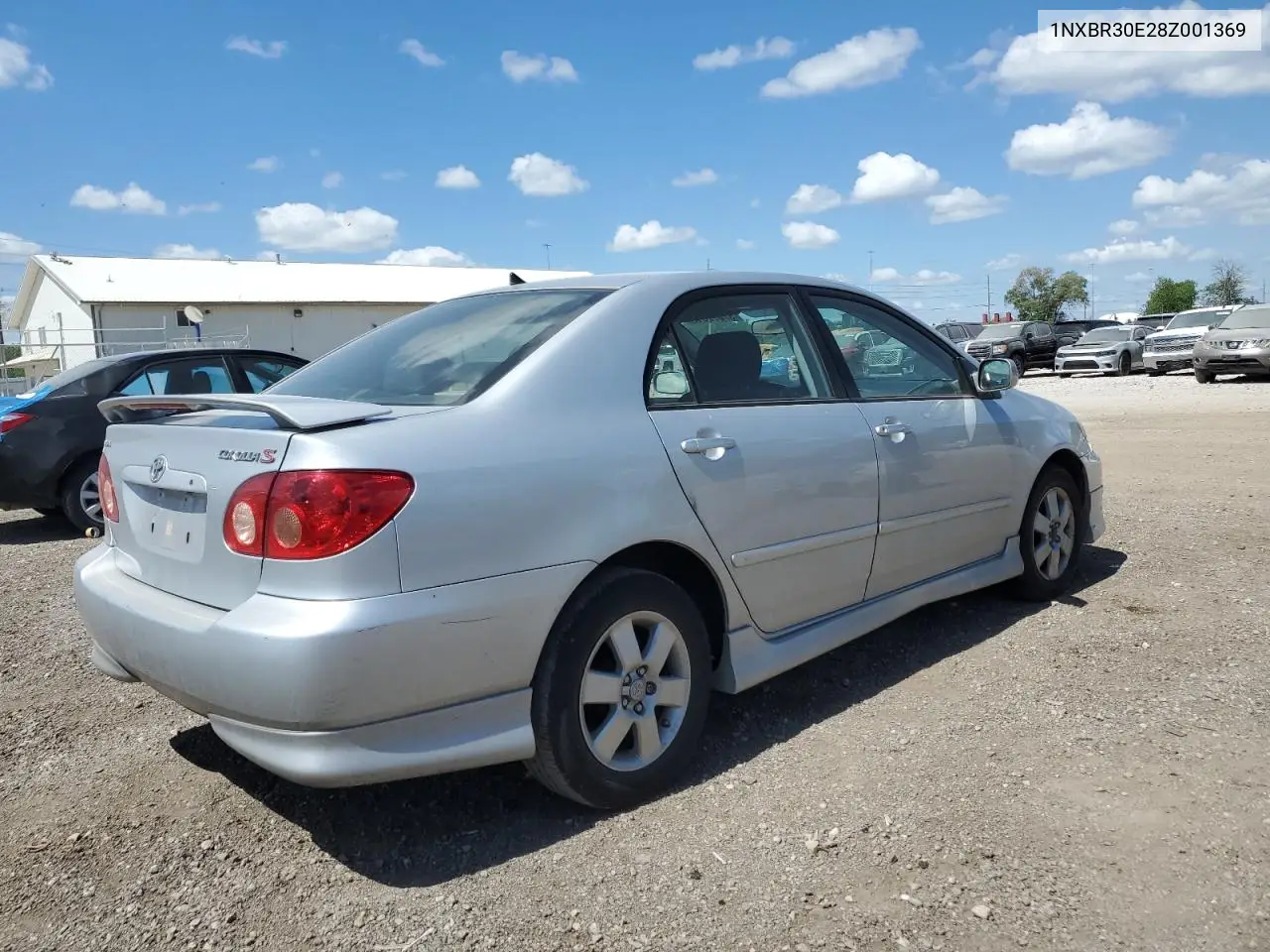 2008 Toyota Corolla Ce VIN: 1NXBR30E28Z001369 Lot: 57072815