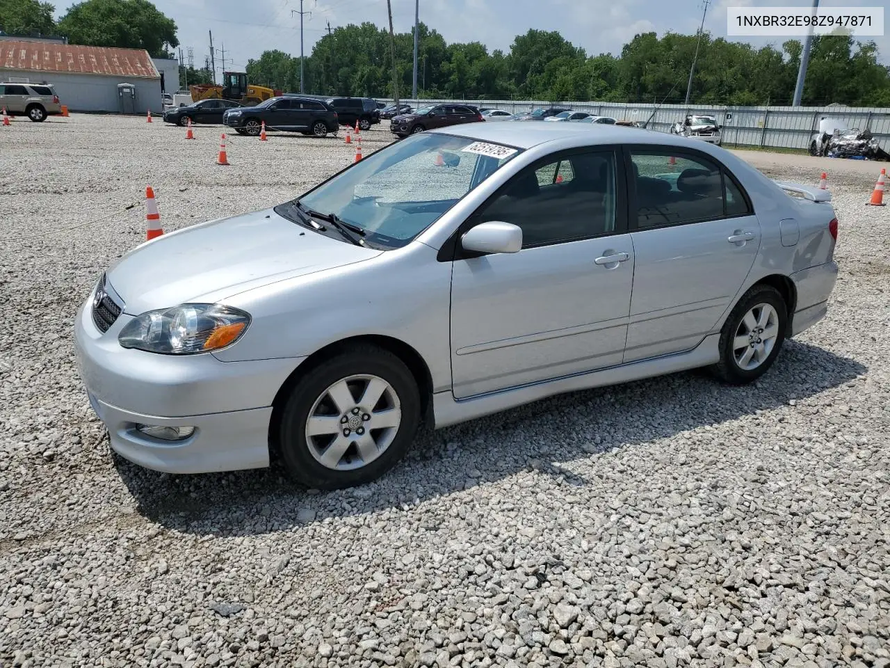 1nxbr32e98z947871 1NXBR32E98Z947871 2008 Toyota Corolla Ce