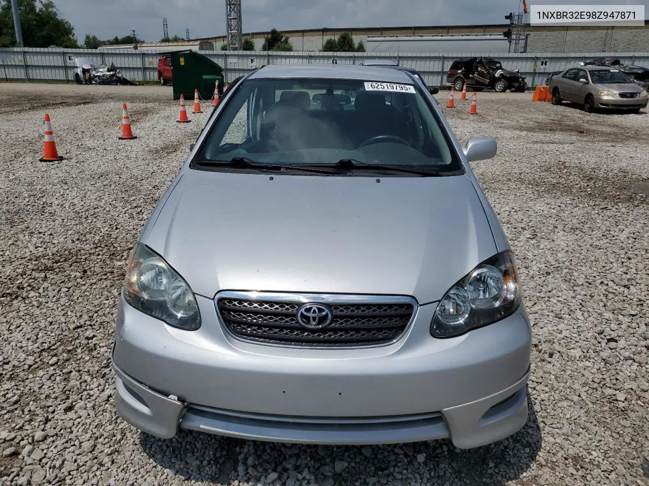 1nxbr32e98z947871 1NXBR32E98Z947871 2008 Toyota Corolla Ce