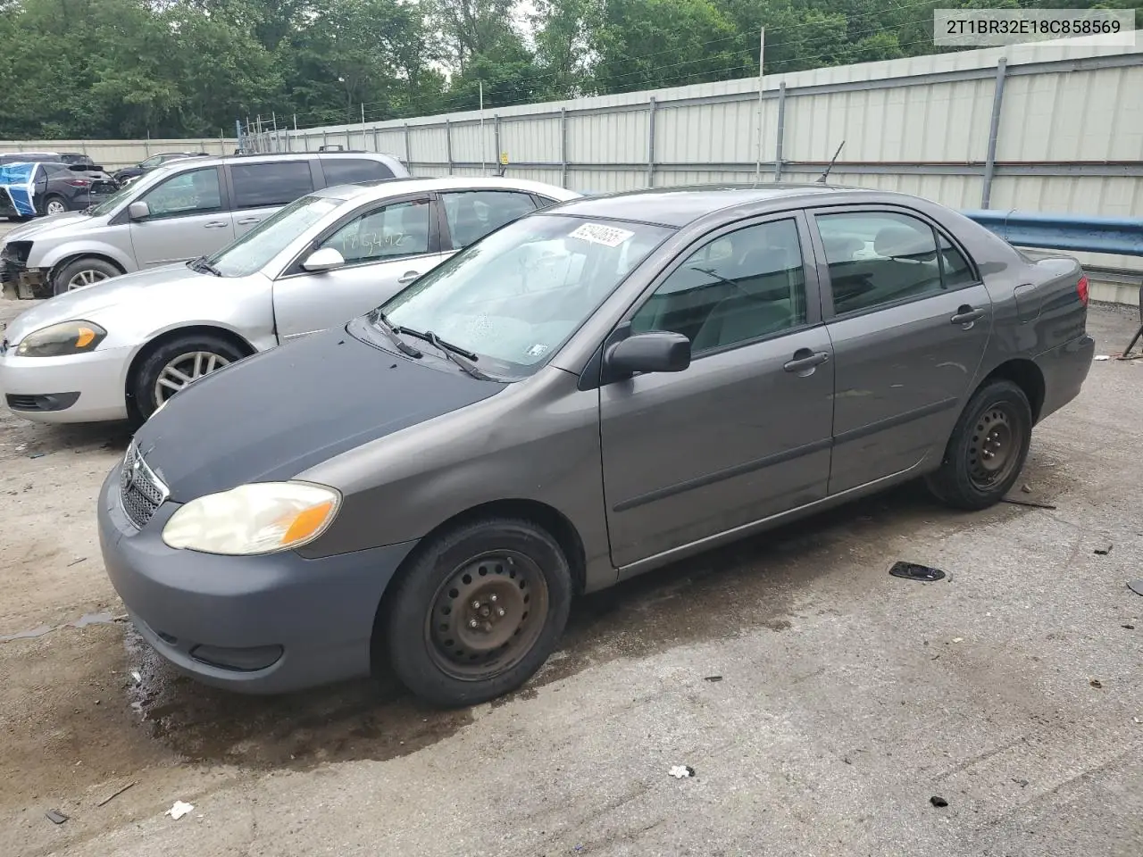 2008 Toyota Corolla Ce VIN: 2T1BR32E18C858569 Lot: 62940655