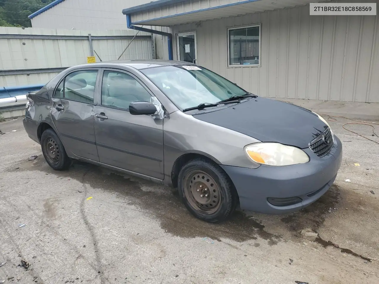 2008 Toyota Corolla Ce VIN: 2T1BR32E18C858569 Lot: 62940655
