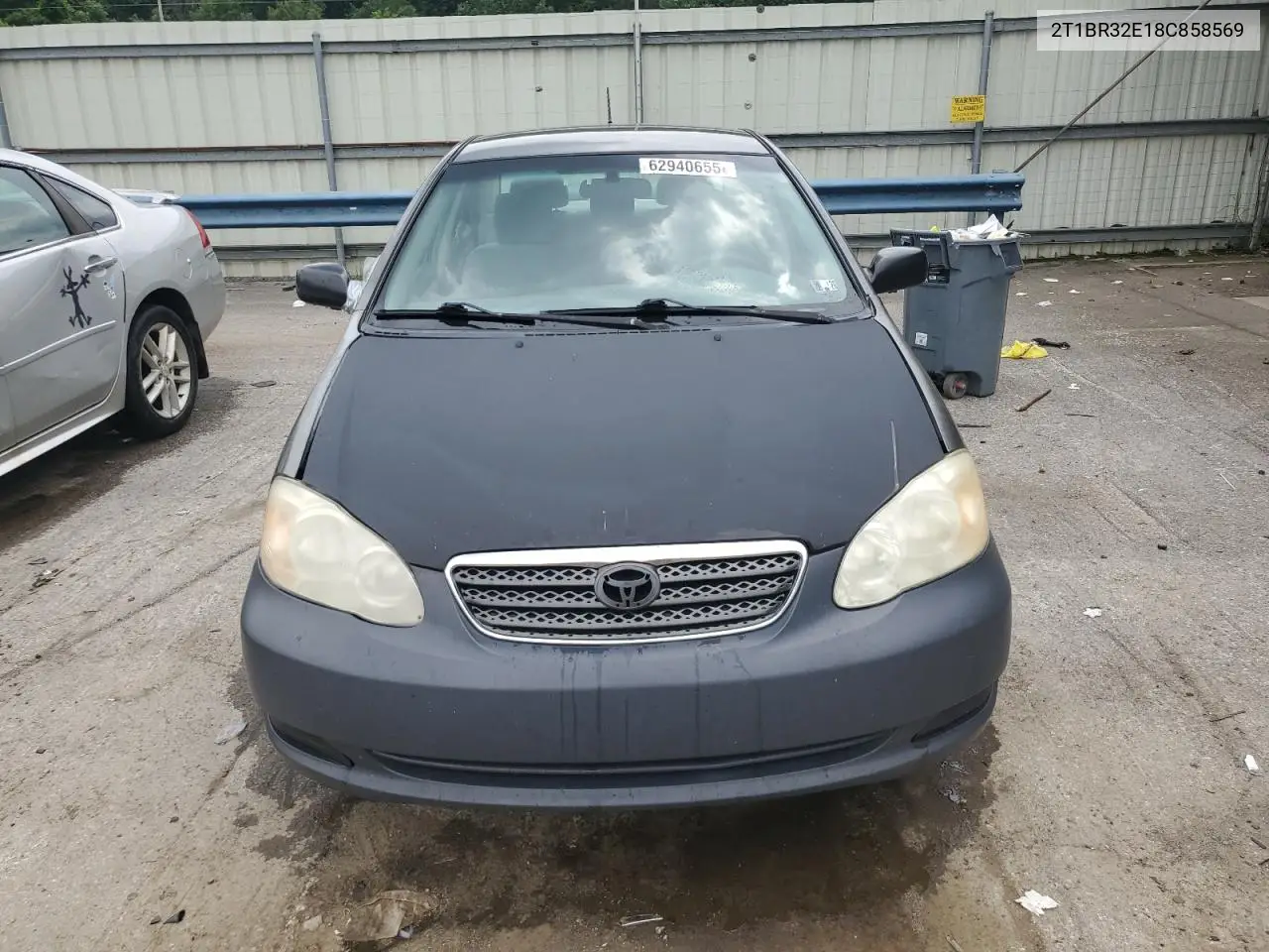2008 Toyota Corolla Ce VIN: 2T1BR32E18C858569 Lot: 62940655