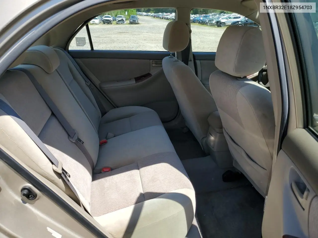 2008 Toyota Corolla Ce VIN: 1NXBR32E18Z954703 Lot: 62953085