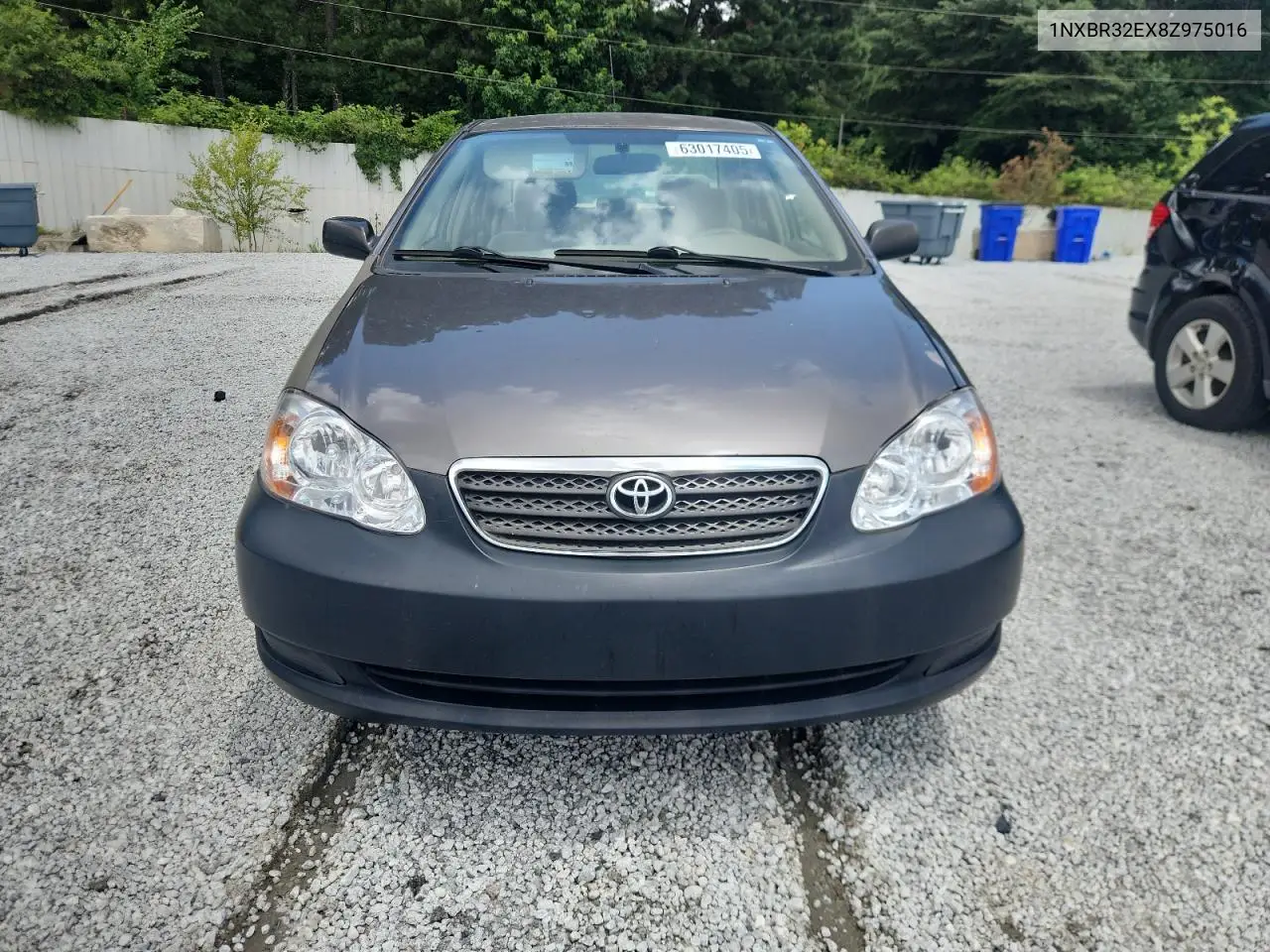 2008 Toyota Corolla Ce VIN: 1NXBR32EX8Z975016 Lot: 63017405