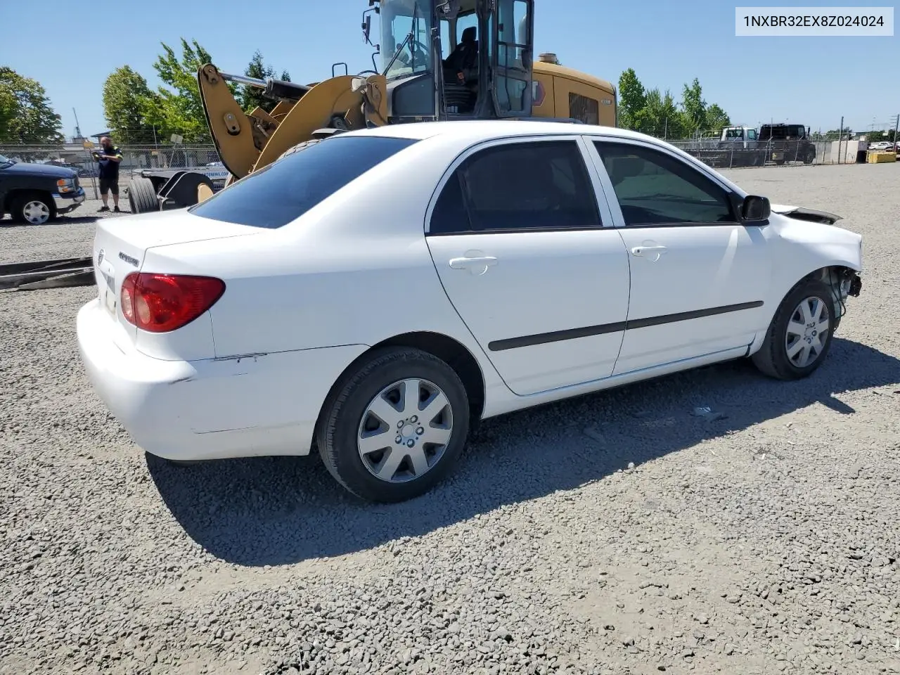 2008 Toyota Corolla Ce VIN: 1NXBR32EX8Z024024 Lot: 63119505