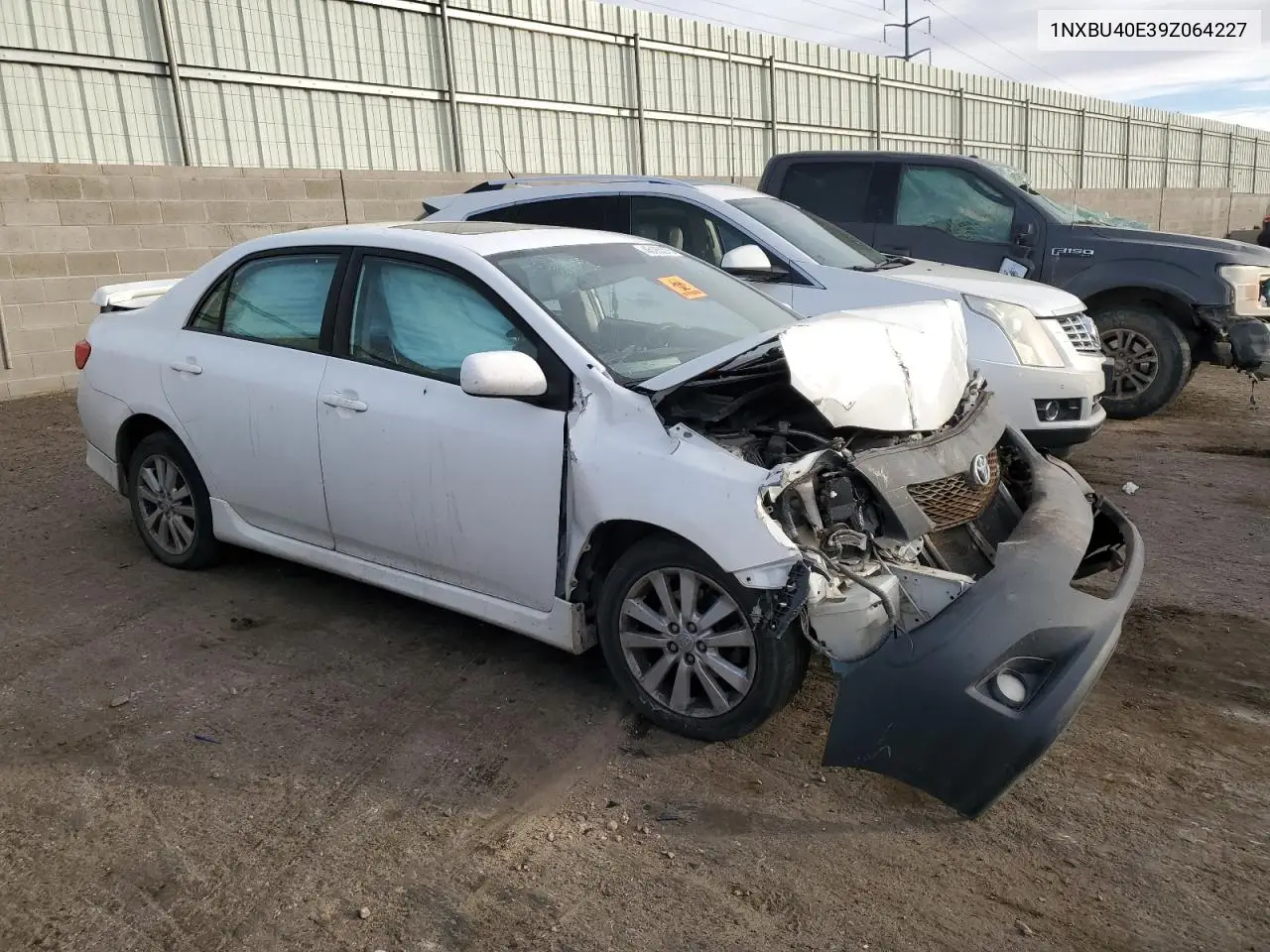 2009 Toyota Corolla Base VIN: 1NXBU40E39Z064227 Lot: 47921785