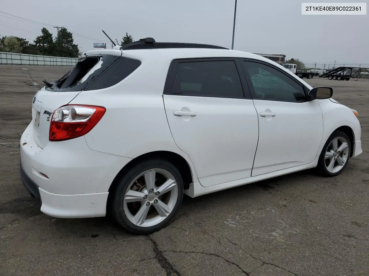 2009 Toyota Corolla Matrix S VIN: 2T1KE40E89C022361 Lot: 51926305