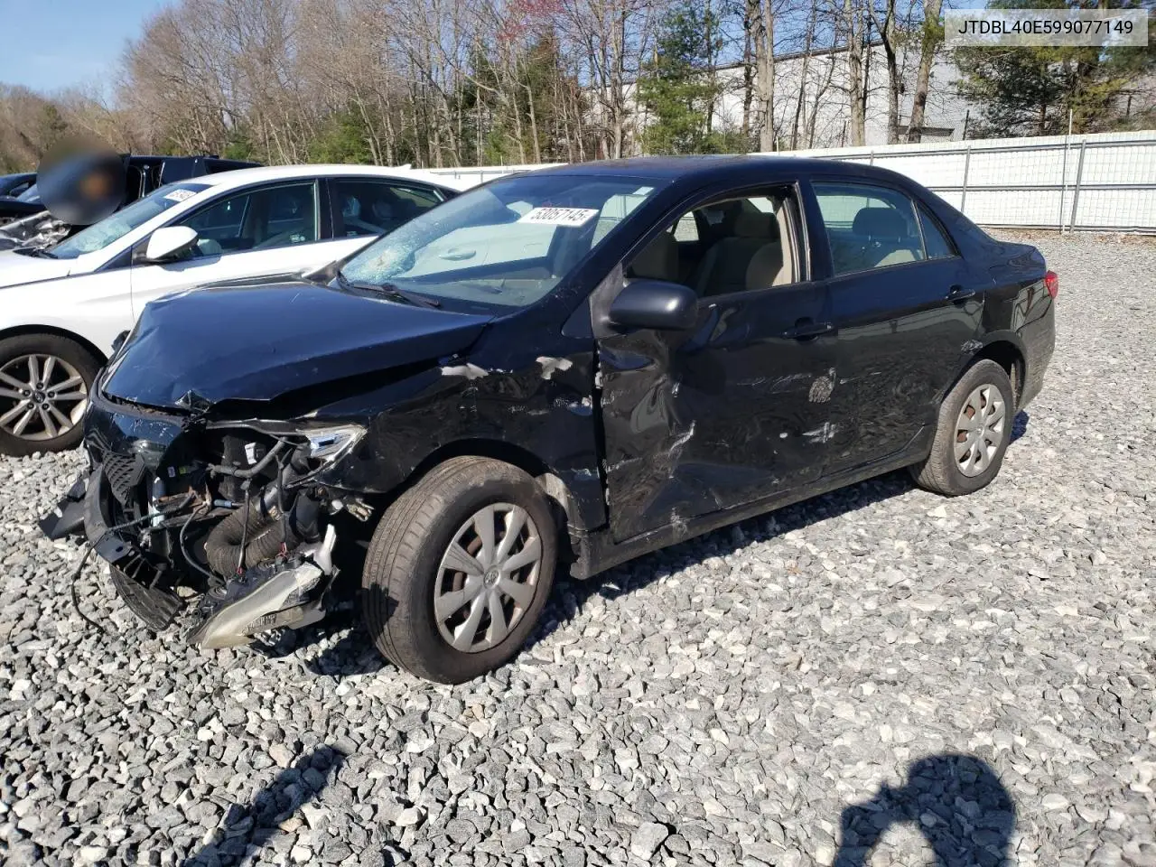 2009 Toyota Corolla Base VIN: JTDBL40E599077149 Lot: 53057145
