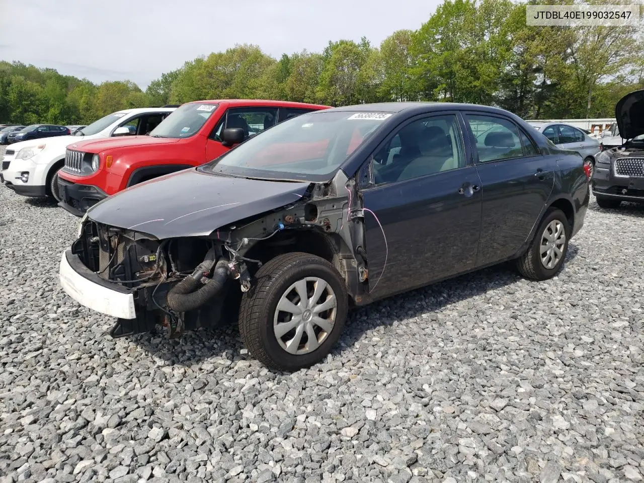 2009 Toyota Corolla Base VIN: JTDBL40E199032547 Lot: 56380735