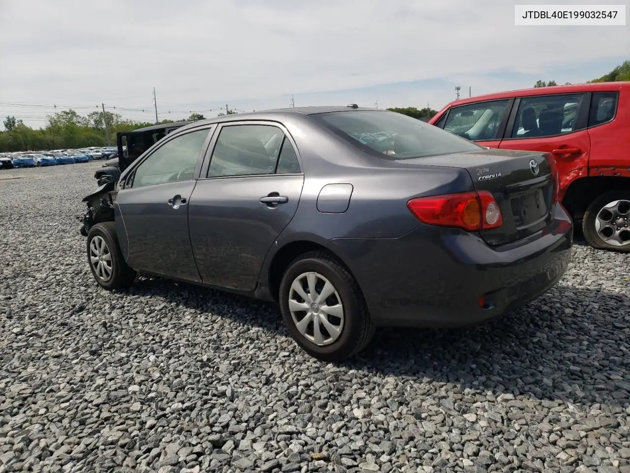 2009 Toyota Corolla Base VIN: JTDBL40E199032547 Lot: 56380735