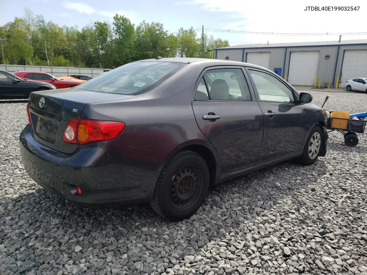 2009 Toyota Corolla Base VIN: JTDBL40E199032547 Lot: 56380735