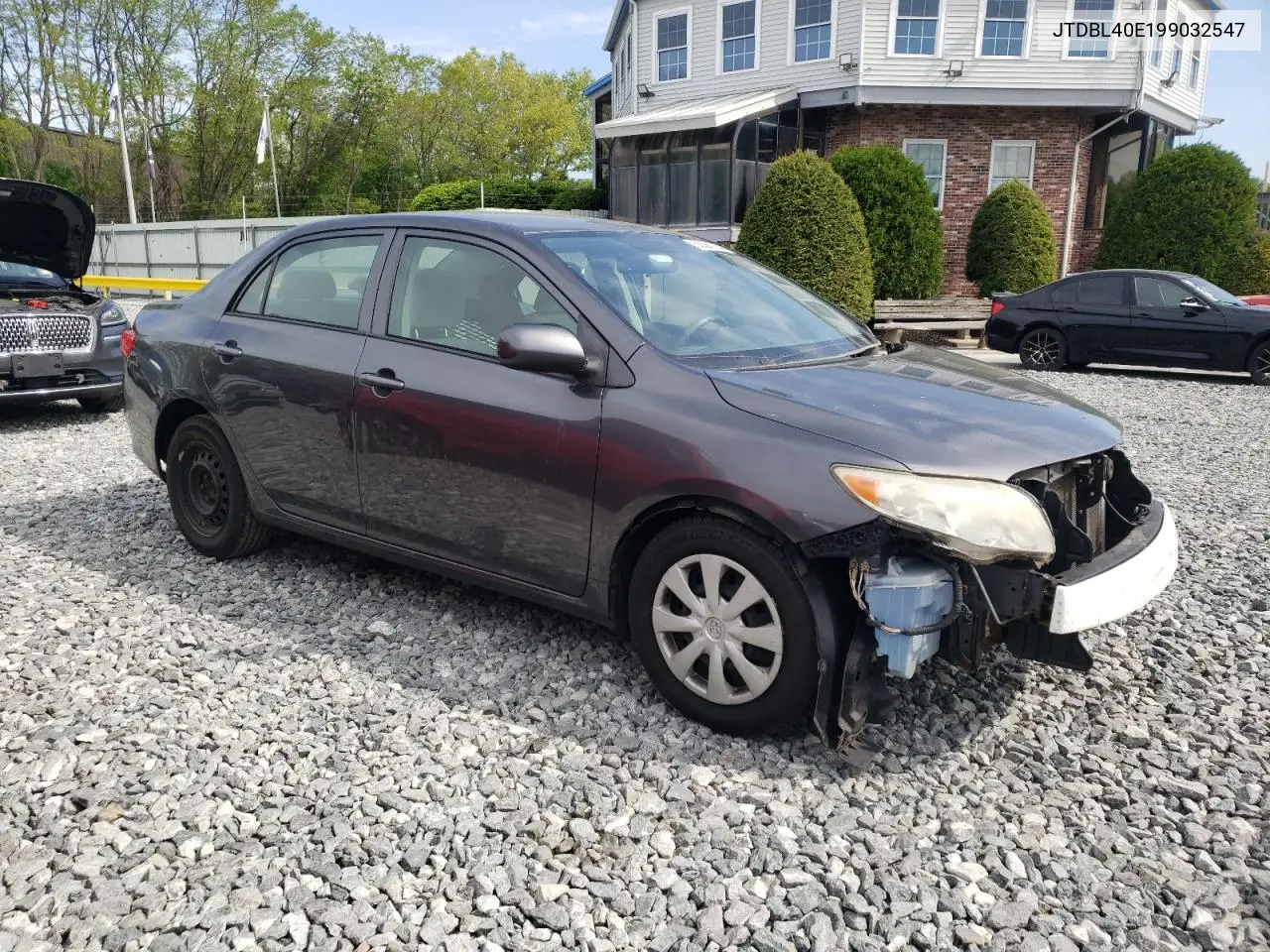 2009 Toyota Corolla Base VIN: JTDBL40E199032547 Lot: 56380735