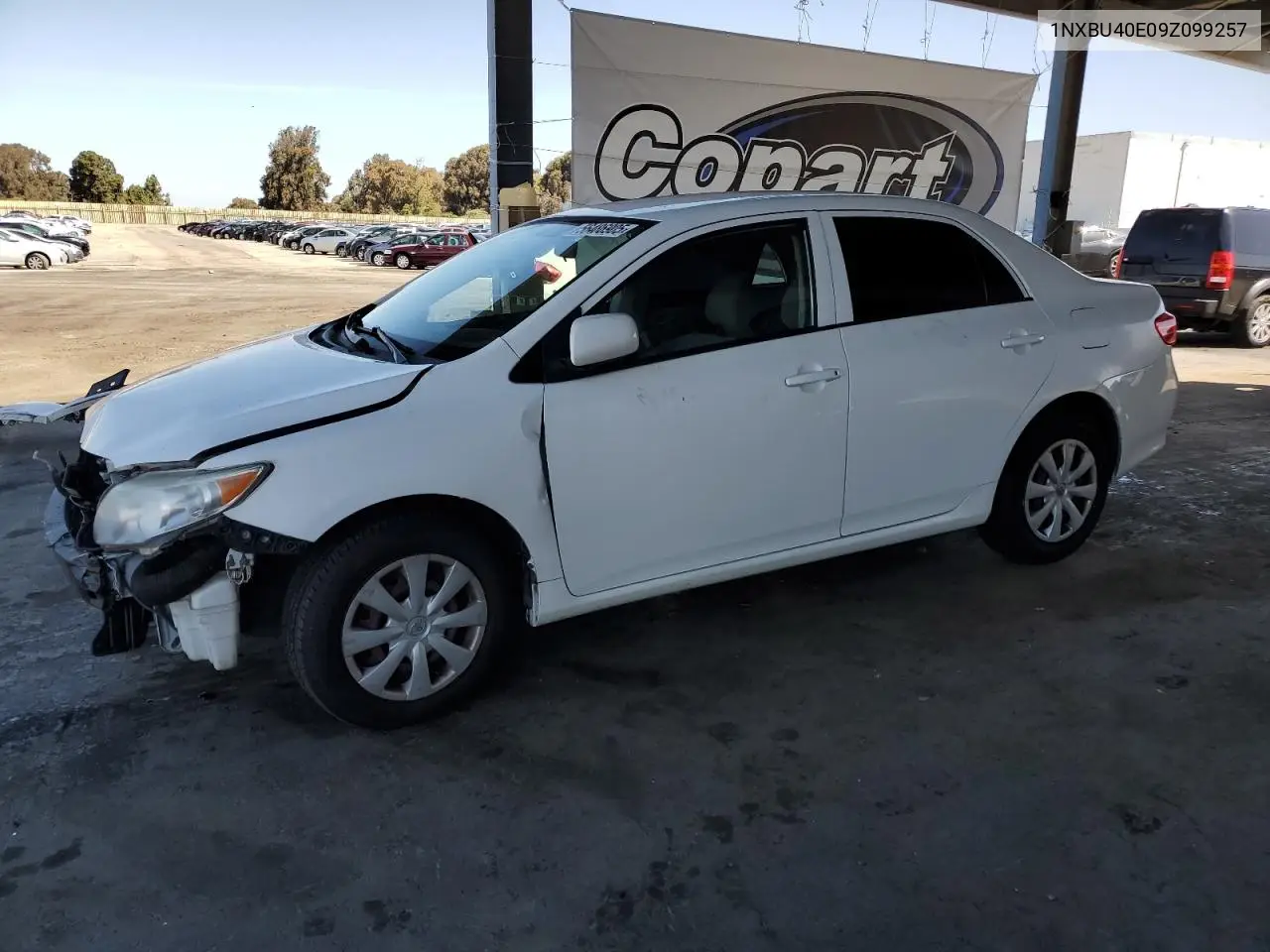 2009 Toyota Corolla Base VIN: 1NXBU40E09Z099257 Lot: 56486905