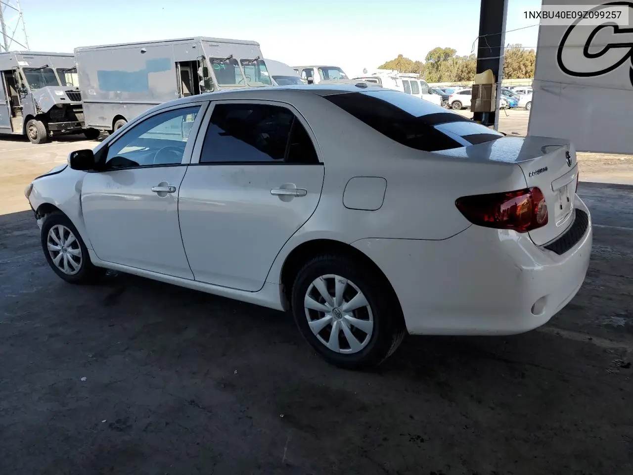 2009 Toyota Corolla Base VIN: 1NXBU40E09Z099257 Lot: 56486905