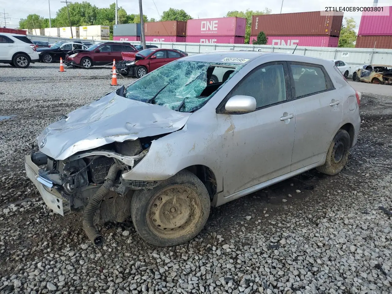 2009 Toyota Corolla Matrix S VIN: 2T1LE40E89C003801 Lot: 56510195