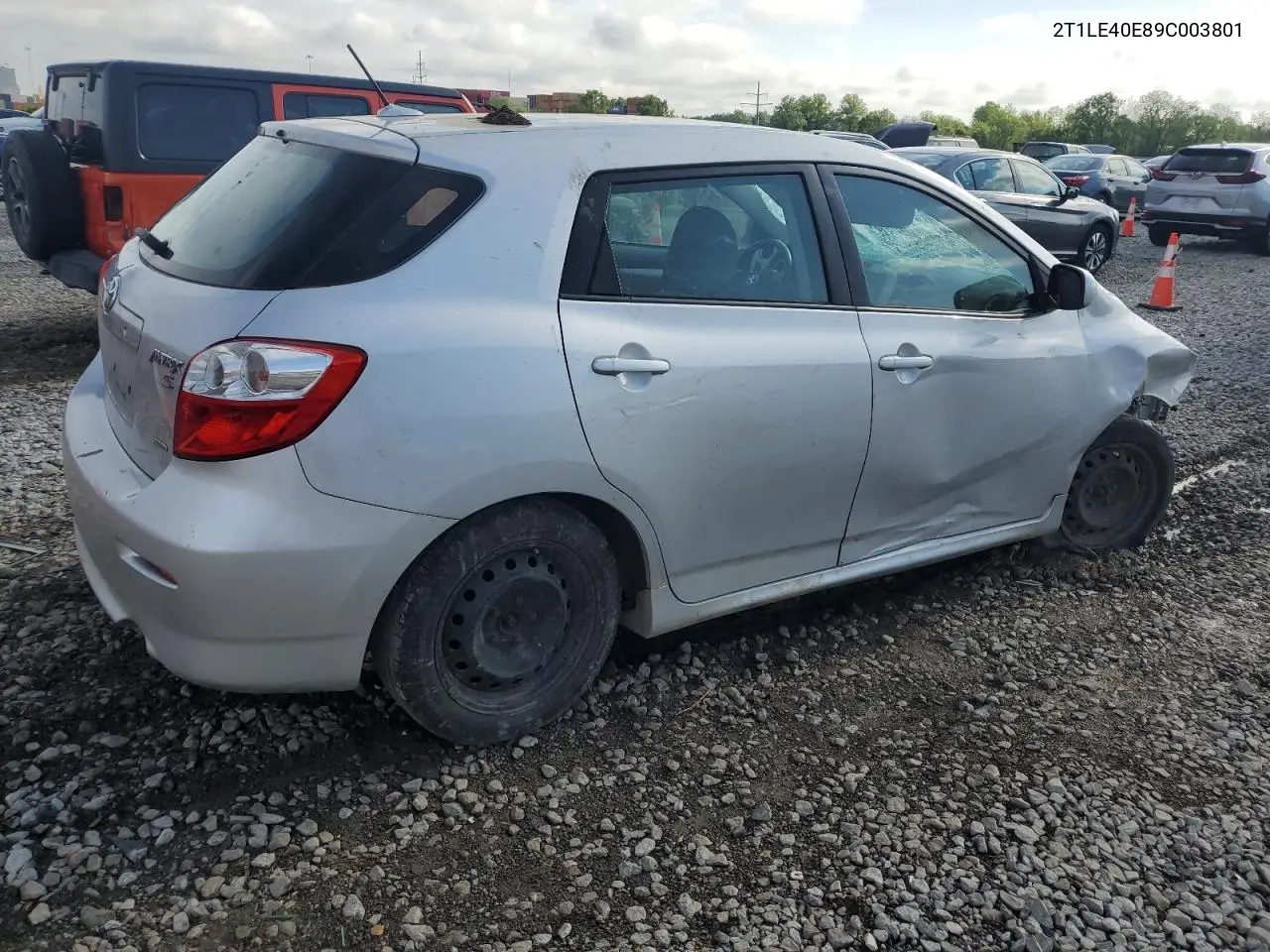 2009 Toyota Corolla Matrix S VIN: 2T1LE40E89C003801 Lot: 56510195