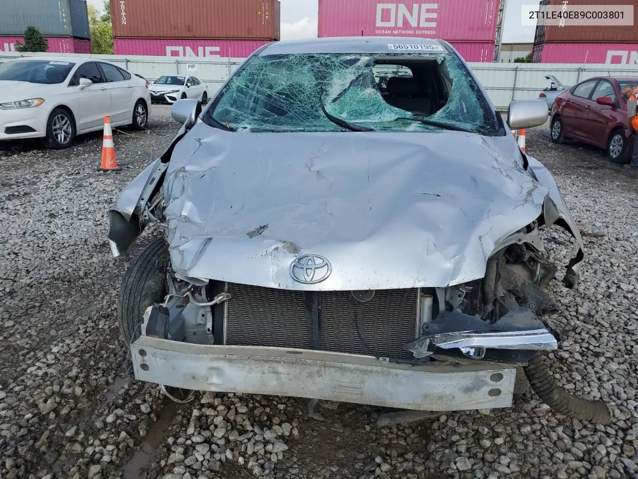 2009 Toyota Corolla Matrix S VIN: 2T1LE40E89C003801 Lot: 56510195