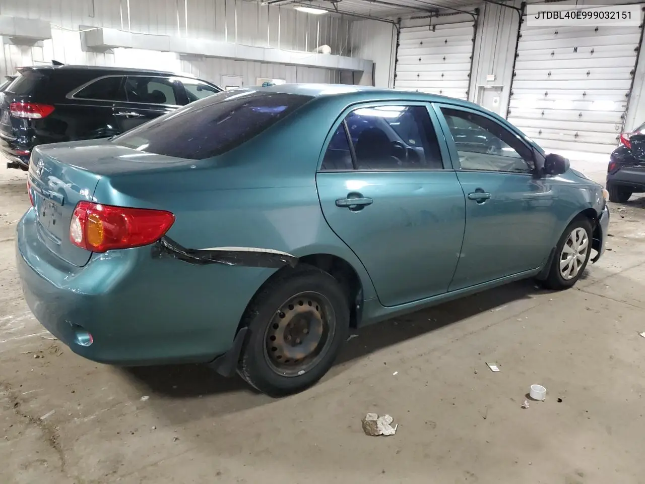 2009 Toyota Corolla Base VIN: JTDBL40E999032151 Lot: 56746905