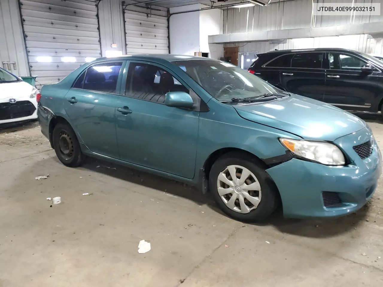2009 Toyota Corolla Base VIN: JTDBL40E999032151 Lot: 56746905