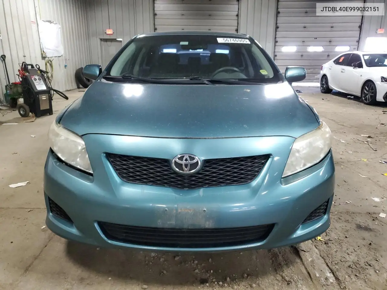 2009 Toyota Corolla Base VIN: JTDBL40E999032151 Lot: 56746905