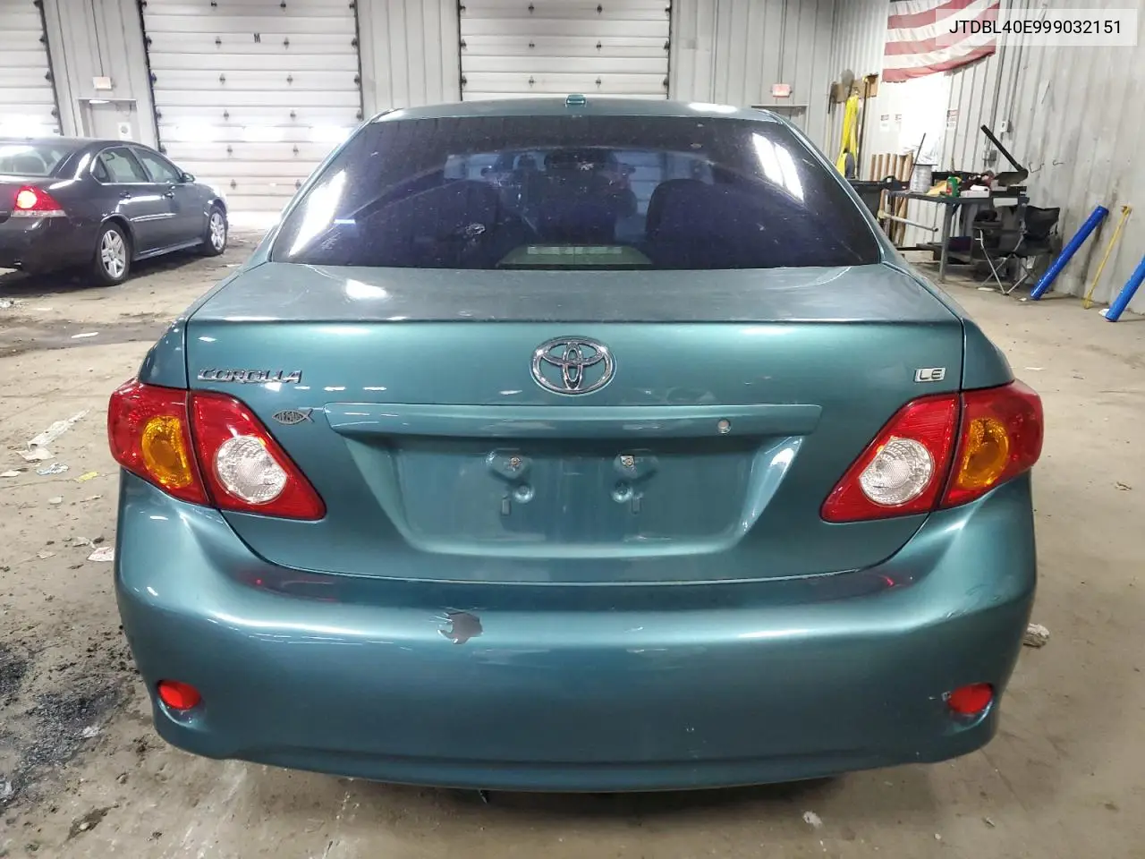 2009 Toyota Corolla Base VIN: JTDBL40E999032151 Lot: 56746905