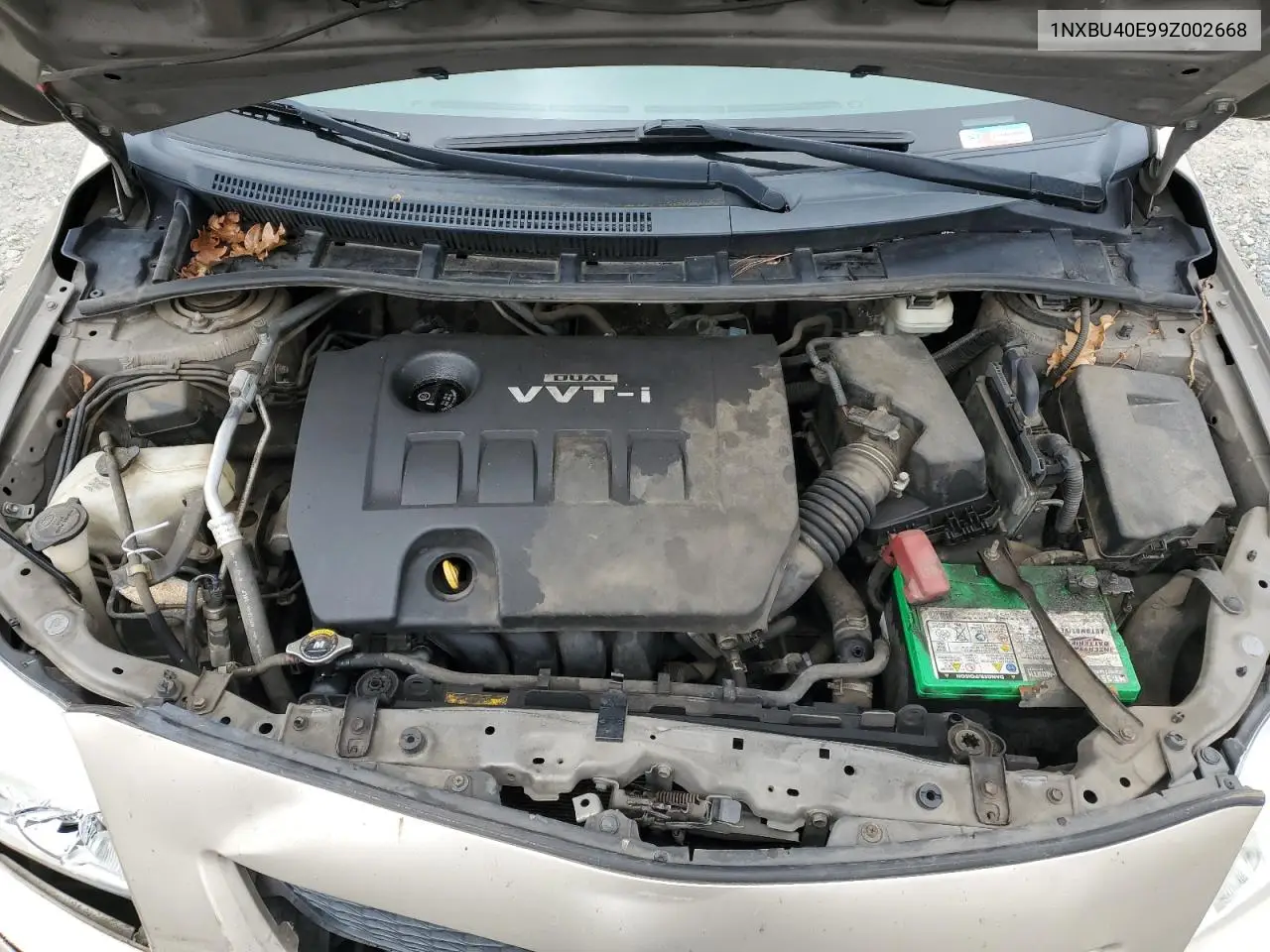 2009 Toyota Corolla Base VIN: 1NXBU40E99Z002668 Lot: 56931915