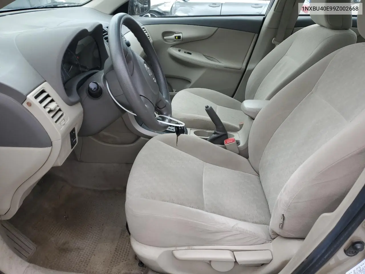 2009 Toyota Corolla Base VIN: 1NXBU40E99Z002668 Lot: 56931915