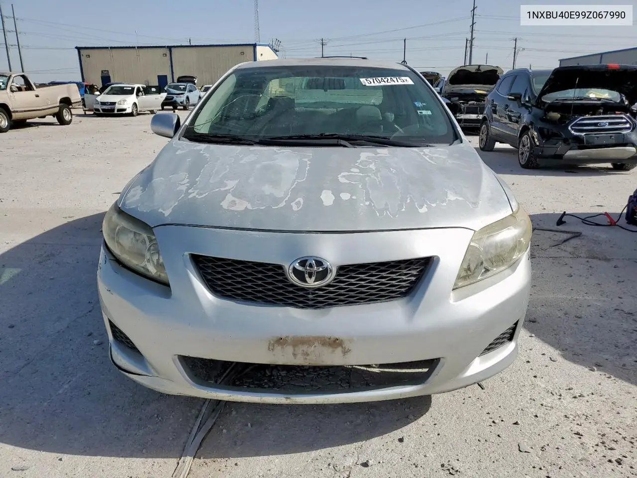 2009 Toyota Corolla Base VIN: 1NXBU40E99Z067990 Lot: 57042475