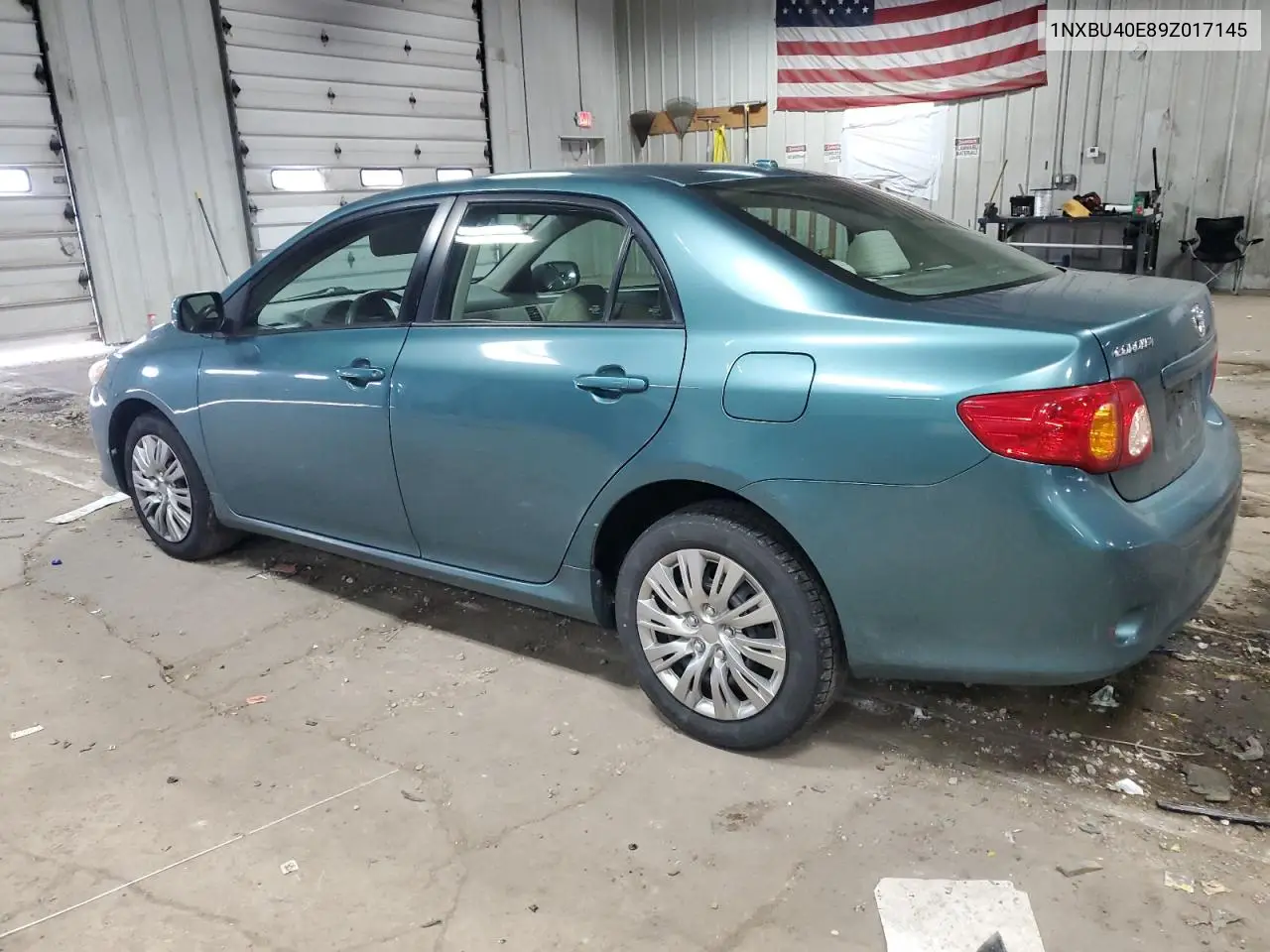 2009 Toyota Corolla Base VIN: 1NXBU40E89Z017145 Lot: 57084015