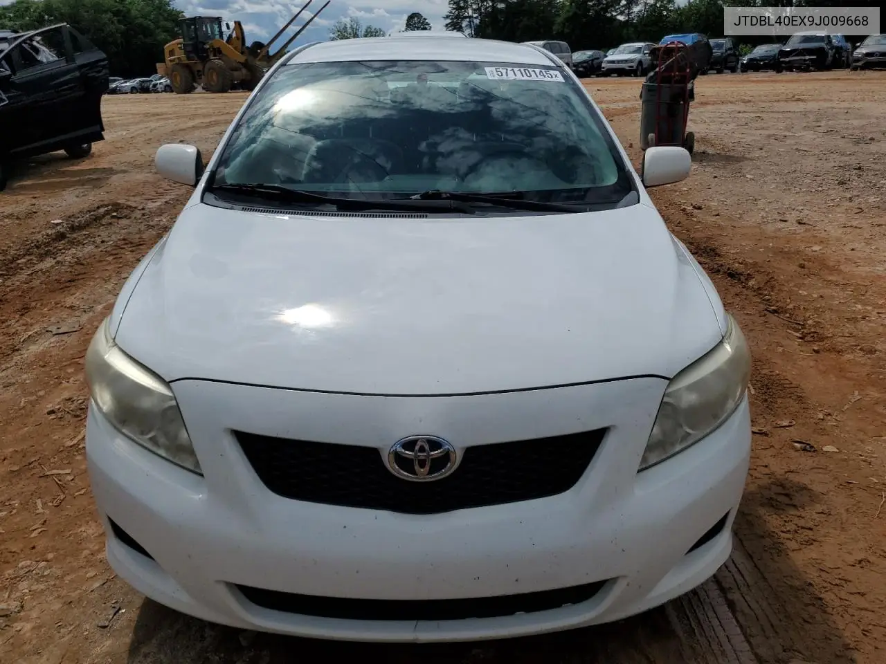 2009 Toyota Corolla Base VIN: JTDBL40EX9J009668 Lot: 57110145