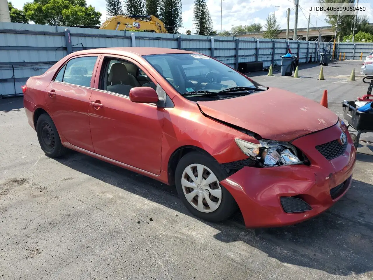 2009 Toyota Corolla Base VIN: JTDBL40E899060460 Lot: 57150205