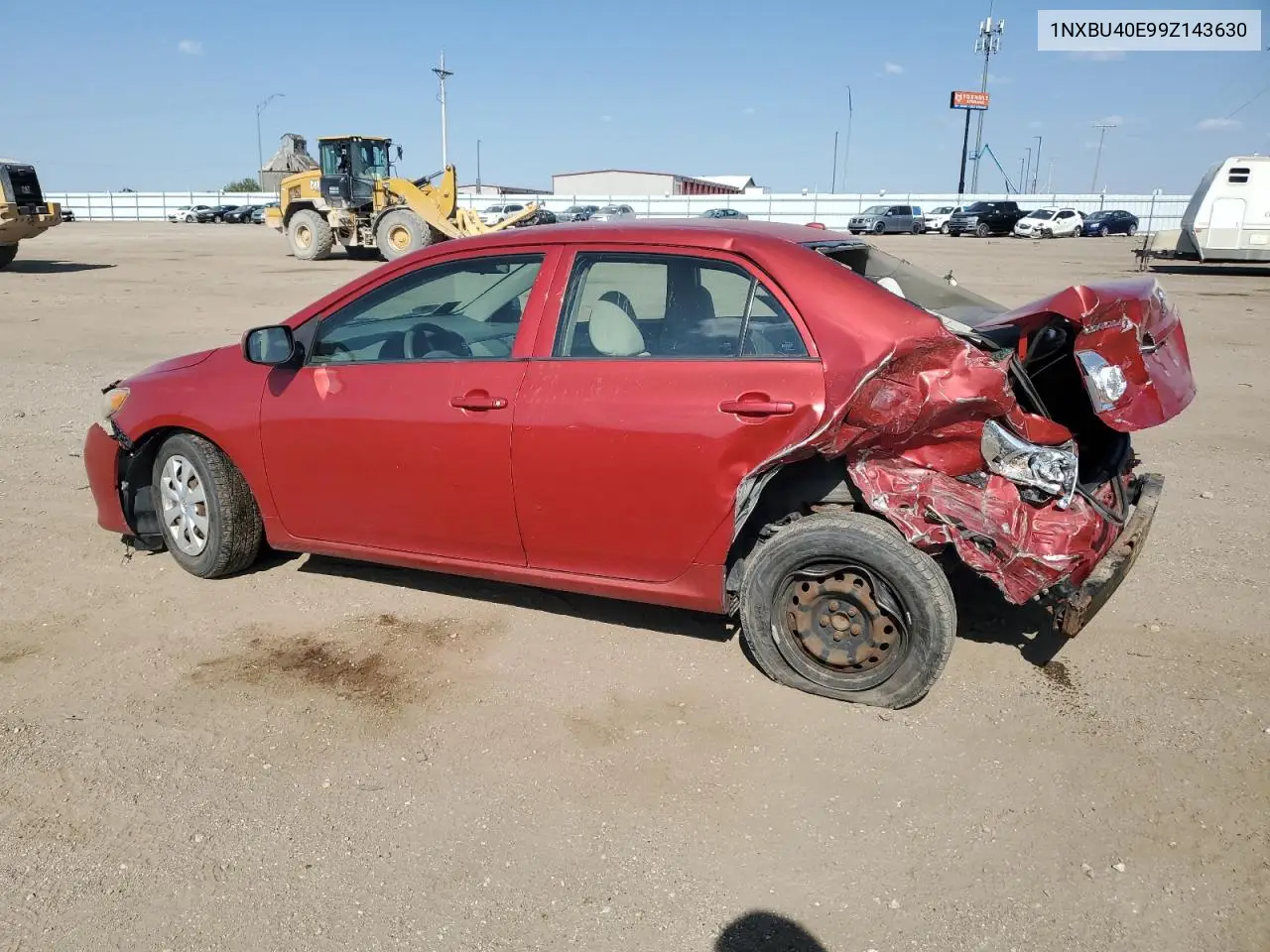 2009 Toyota Corolla Base VIN: 1NXBU40E99Z143630 Lot: 57159695