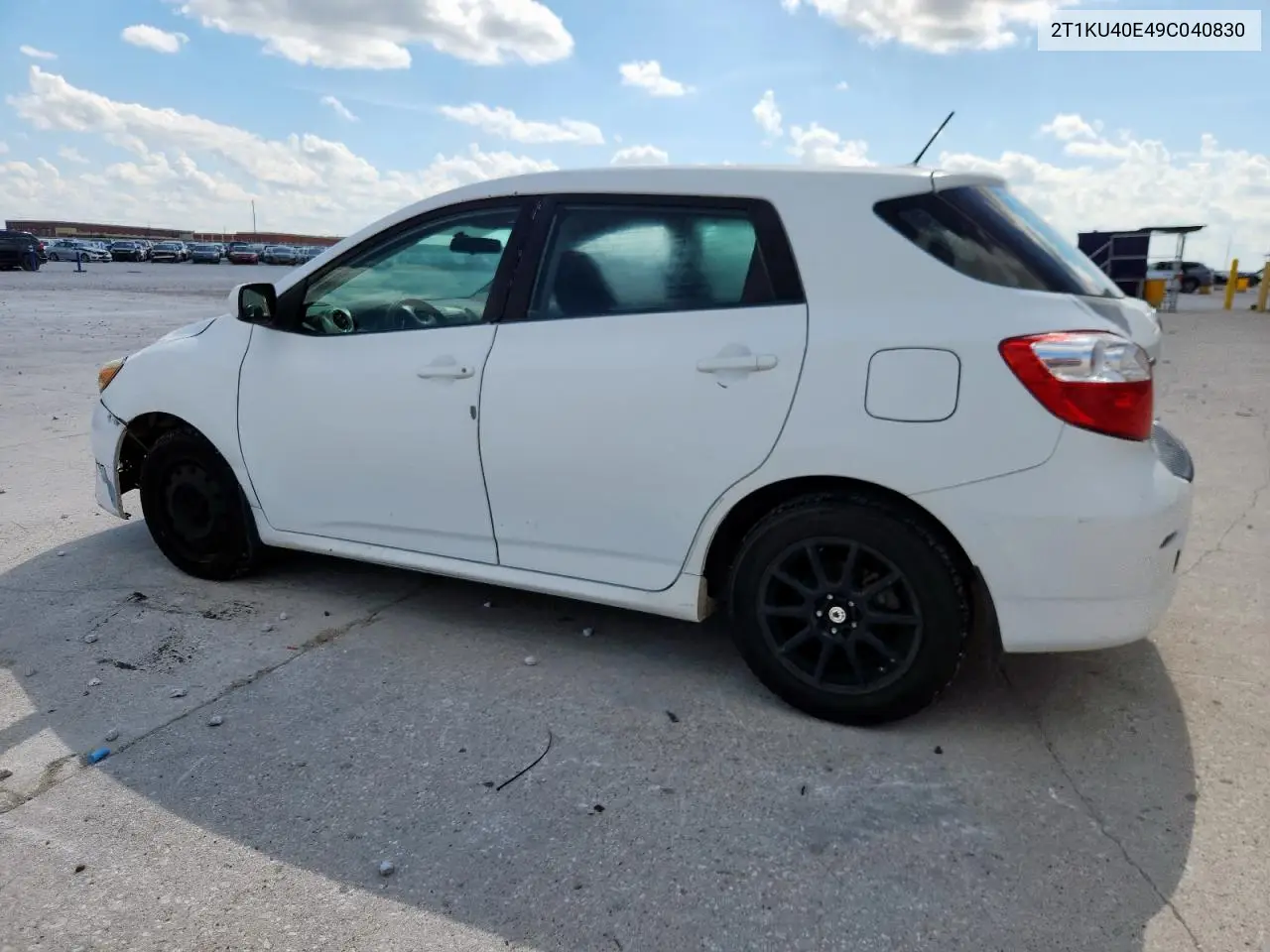 2009 Toyota Corolla Matrix VIN: 2T1KU40E49C040830 Lot: 61679615