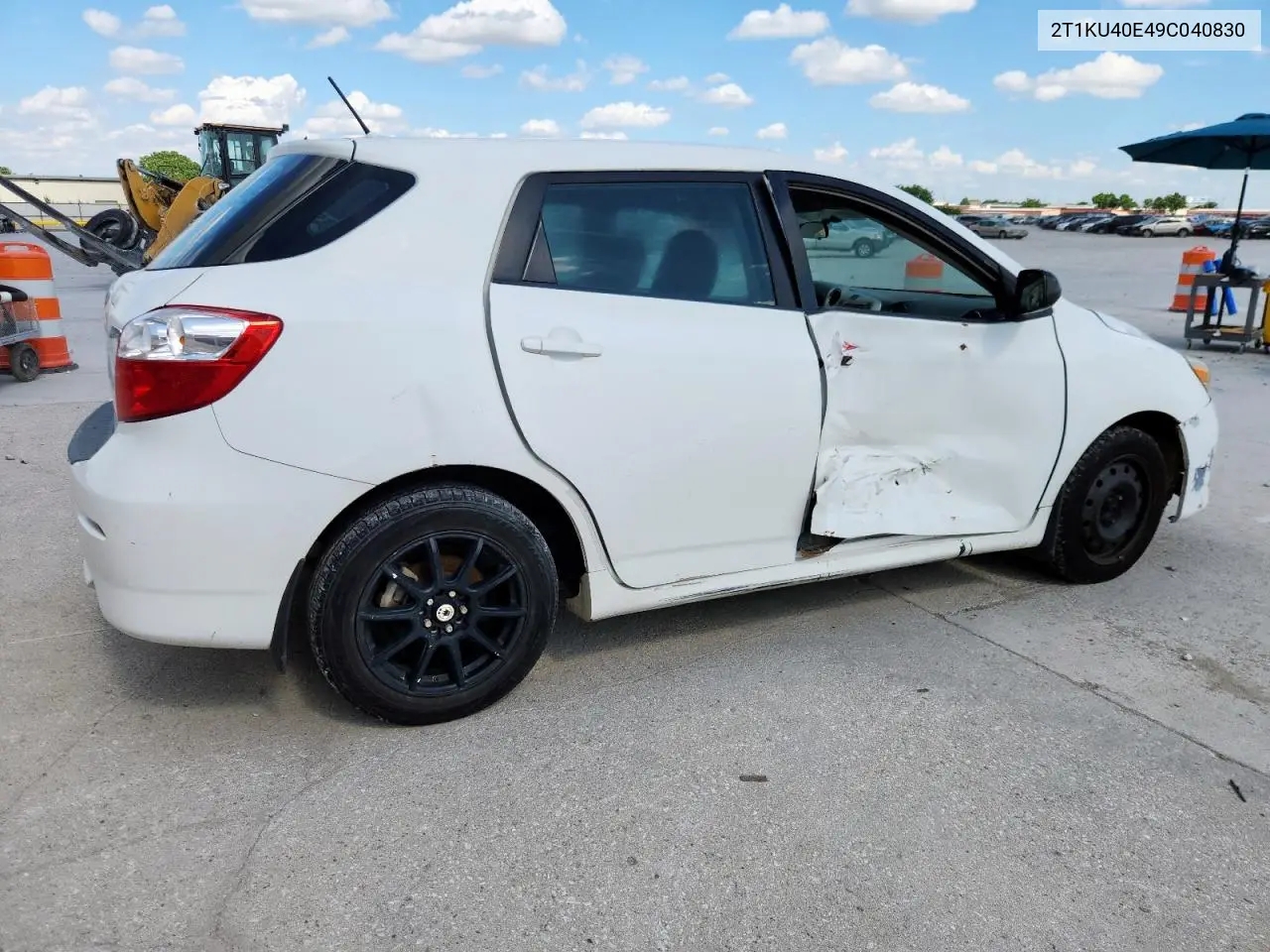 2009 Toyota Corolla Matrix VIN: 2T1KU40E49C040830 Lot: 61679615