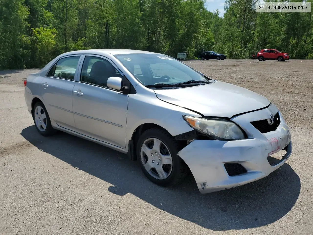 2009 Toyota Corolla Base VIN: 2T1BU40EX9C190263 Lot: 61980515