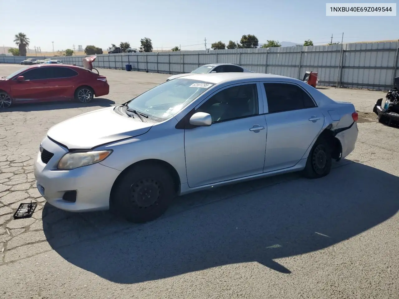 2009 Toyota Corolla Base VIN: 1NXBU40E69Z049544 Lot: 62581295