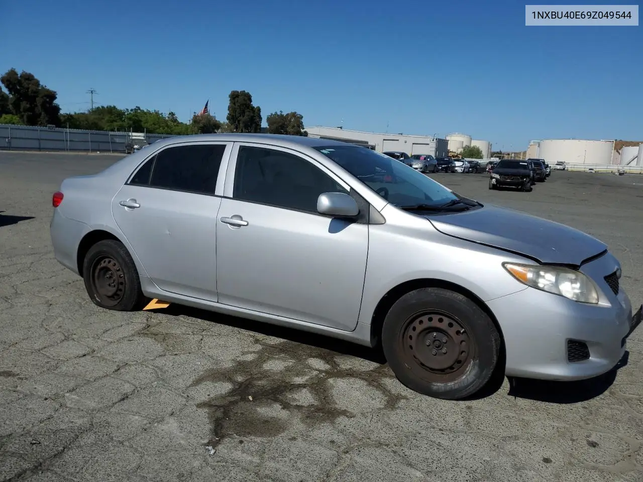 2009 Toyota Corolla Base VIN: 1NXBU40E69Z049544 Lot: 62581295